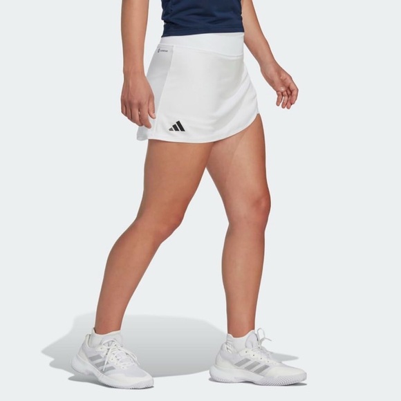 Adidas Women Club Tennis skirt/skort - size SM - White - Picture 3 of 7